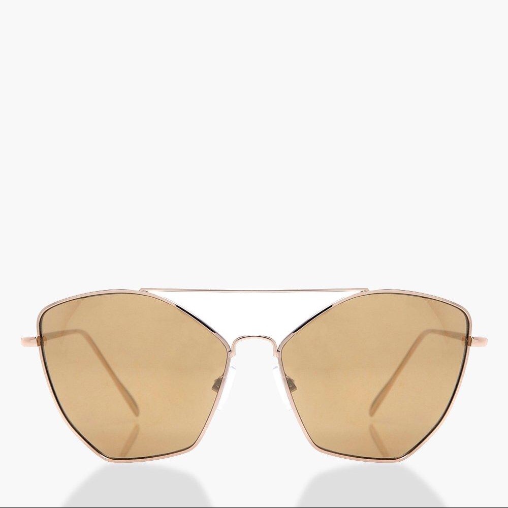 Gold sunglasses